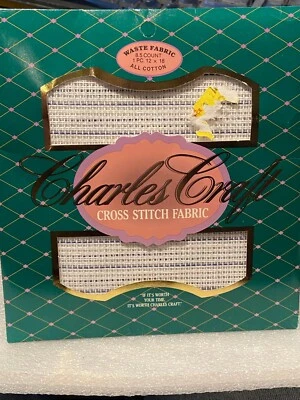 Charles Craft Cross Stitch Fabric 8.5 Count 1 Pc (12" X 18") *NEW* ppp1 - Image 1 of 3