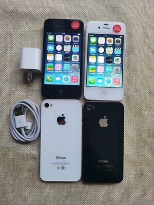 Tested , fully working , Apple iPhone 4 8 16 32GB unlocked 3G Phone - Image 1 of 4