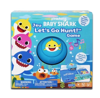 Pinkfong Baby Shark Let's Go Hunt! Card Game Plays Baby Shark Song - Image 1 of 4