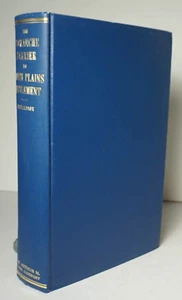 The Comanche Barrier to South Plains Settlement 1933 Richardson SIGNED 1st Ed HC - Picture 1 of 9