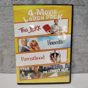 4-Movie Laugh Pack: the Jerk / Housesitter / Parenthood / the Lonely Guy (DVD) - Picture 1 of 2