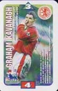Graham Kavanagh - Middlesbrough - Signed Trading Card - COA - (7372)