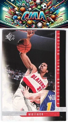 1996-97 SP #94 Rasheed Wallace - Image 1 of 2