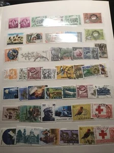 WORLD WIDE STAMPS On Page . Mint And Used. - Picture 1 of 3