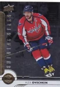 ALEX OVECHKIN 2017-18 17-18 CUBIERTA SUPERIOR 1 ESTRELLAS BRILLANTES #SSL-1 CAPITALES - Imagen 1 de 1