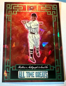 2024 Historic Autograph & Card RED CHRISTMAS #28 Earl Averill /50 - Picture 1 of 2