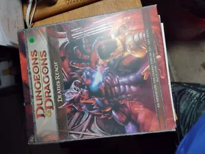 D&D Dungeons & Dragons Adventure Death's Reach D20 system Mint - Picture 1 of 4