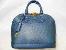 [Pre-owned] LOUIS VUITTON ◇ N91368 Exotic Ostrich Leather Alma PM Handbag