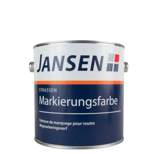 Jansen Straßenmarkierungsfarbe 2,5L gelb RAL1023, Markierungsfarbe, Parkplatzmar - Bild 1 von 1