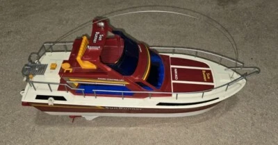 Nikko RC Sun Runner Boot Dual Propeller FUNKTIONIERT ABER KEINE FERNBEDIENUNG - Vintage 1981 L@@K! - Bild 1 von 4