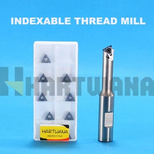 Carbide Thread Mill 16mm 1 Flute Cooling Carbide For 60 Degrees 2.0-4.0 - Picture 1 of 9