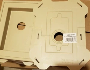 1 Ct Mid America Vinyl Master Mount Mini Split Block 069 Tan - Picture 1 of 2