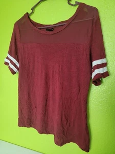 Girls XL Shirt Red Top Size XL - Picture 1 of 6