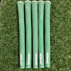 Set of 5 Iomic X-Grip M60 Round Standard Size - Green - Picture 1 of 5