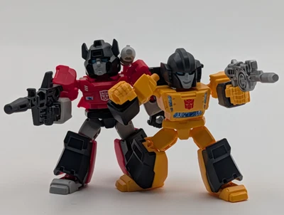Transformers Blokees Defender 5 Traitor Tyranny Sideswipe & Sunstreaker 2-PACK! - Image 1 of 4
