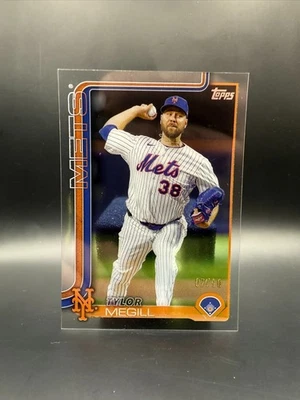 2024 Topps Update TYLOR MEGILL Clear Parallel /10 #US271 Mets - Image 1 of 2