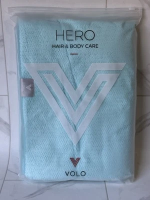 VOLO Hero Hair And Body Care Ultra Soft Towel, Capri Blue - NEW - Image 1 of 2