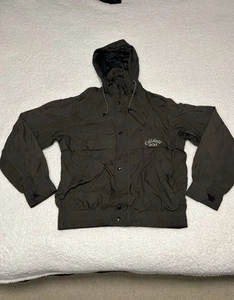 Callaway Golf Windbreaker Jacke Herren dunkelolivgrün mit Kapuze - Bild 1 von 13