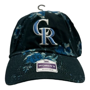 Genuine Merchandise Women's MLB Colorado Rockies Adj. Back Baseball Hat, OS - Picture 1 of 3