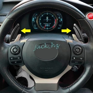 For Lexus IS NX Steering Wheel Gear Shift Paddle Shifter Extension Accessories - Picture 1 of 9