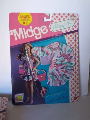 Barbie - Conjunto Midge Wedding Day Fashions 9635 Mattel 1990 - Nuevo  Foto 1 de 2