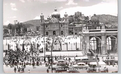 Villa de Guadalupe Mexico Vintage Real Photo Postcard - Image 1 of 2