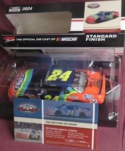 JEFF GORDON, DUPONT 1994 BRICKYARD RACED WIN, 1/24 2025 ACTION 1994 CHEVY READ - Picture 1 of 4