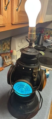 Armspear 28A Railroad Caboose Marker Lamp Lantern  Electrified! - Image 1 of 4