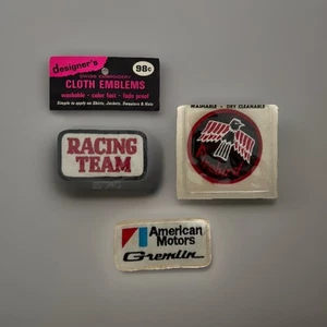3 1970’s Patches Automotive Related Gremlin-american motor Firebird embroider - Picture 1 of 7