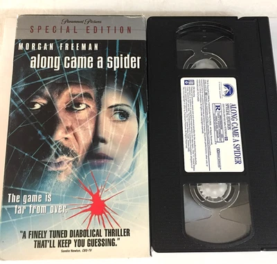 Along Came A Spider Morgan Freeman  VHS Tape - Ships with Tracking - Image 1 of 2