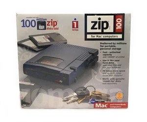 NEW iOmega Zip 100 Drive Classic Removable Storage for Mac Computers - Picture 1 of 4