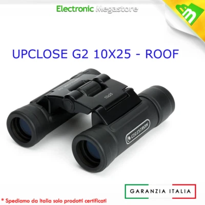 Celestron CB71232-DS - Binocolo Bino 10x25 UPCLOSE G2 - Immagine 1 di 4