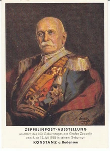 Sonderpostkarte Zeppelinpost Exhibition 1938 Konstanz - Picture 1 of 2