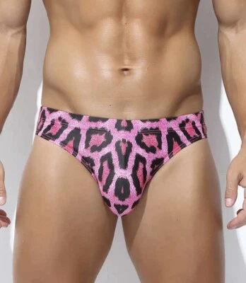 Men’s Swim Brief Trunks Speedo Style Gay Karen Space Polyester Elastane - Изображение 1 из 4