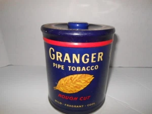 Granger Rough Cut Pipe Tobacco Tin with Pointer Dog - Picture 1 of 6