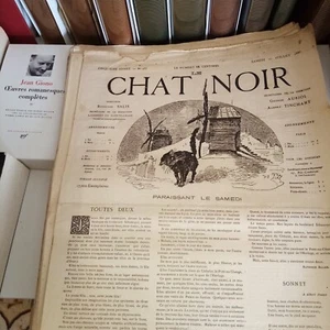 Le Chat Noir n°235 10 juil 1886 Rodolphe Sanlis Uzès rare caricature Paris - Picture 1 of 1