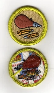 Insignia de mérito de tiro de rifle, tipo J "Scout Stuff" trasero (2002-10), MT - Imagen 1 de 1