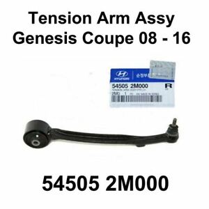 OEM 545052M000 TENSION ARM ASSY Front LH for Hyundai Genesis Coupe 08-16