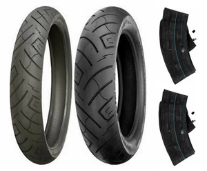 Shinko 120/90-17 & 160/80-15 777 Tire & Tube Set VT750C/C2B Shadow Aero/Phantom - Picture 1 of 1