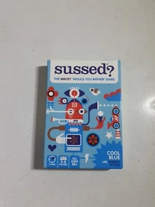 SUSSED? The Wacky 'What Would I Do?' Card Game All Ages: 10+ (2-8 Players) - Picture 1 of 8