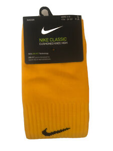 Nike Classic Cushioned OTC Soccer Socks- Style SX5728-739 Size S (3Y-5Y)