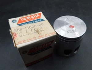 NOS OEM Piston +.50, 2nd Over,  Yamaha 1973 1974 1975 RD60, 388-11636-00 - Picture 1 of 3