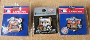 2019 Baltimore Orioles vs New York Yankees Oriole Park Camden Yards pins - Picture 1 of 5