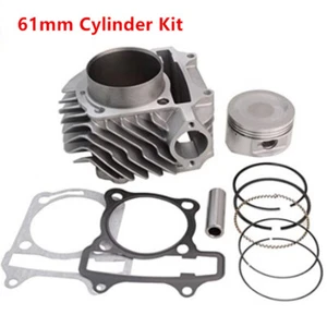 61mm Big Bore Cylinder Piston Gaskets Kit For GY6 150cc Scooter ATV Motorcycle - Picture 1 of 5