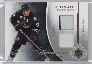 2009-10 Upper Deck Ultimate Collection Jerseys /35 Joe Thornton #UJ-TH Patch