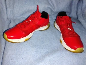 NIKE AIR JORDANS 11 CMFT Low University Red White Black DN4180-601 Men's Size 12 - Picture 1 of 7