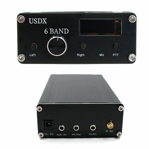 Transceptor uSDX 80m/40m/20/17m/15m/10m 6 bandas USDR HF QRP SSB SDR - Imagen 1 de 9