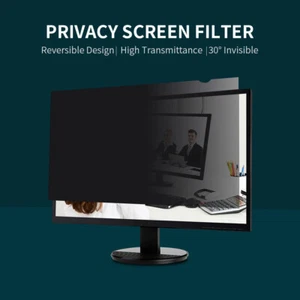 Computer Monitor Privacy Screen Filter Anti-glare F/ 16:9 Widescreen 14-24" W6J9 - Picture 1 of 14