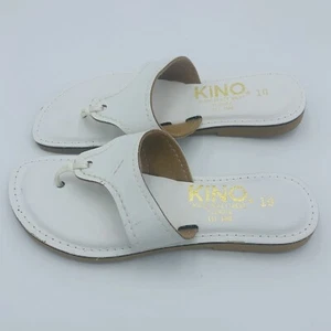 New KINO “Lily” White Size 10 (US ) Sandals. See Description. Made In Key West - Picture 1 of 8