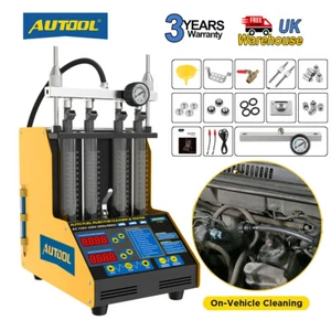 AUTOOL CT150 Car Motor Ultrasonic Petrol Fuel Injector Cleaner Tester 4 cylinder - Picture 1 of 13